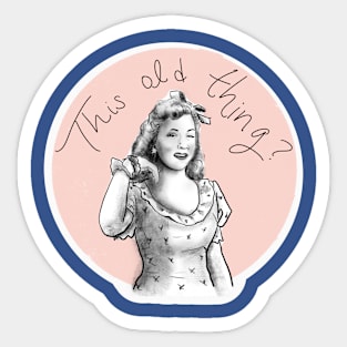 It’s a wonderful life Sticker